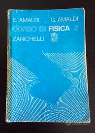 Libro vintage di Fisica 2. Autore Amaldi & Amaldi