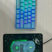 Combo Gaming ZIYOU LANG Tastiera + Mouse RGB