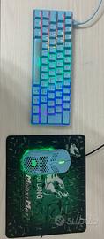 Combo Gaming ZIYOU LANG Tastiera + Mouse RGB
