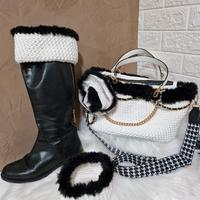 TOTE BAG: White&Black