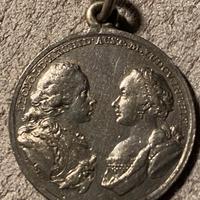 Medaglia in argento MARIA THERESA D'AUSTRIA