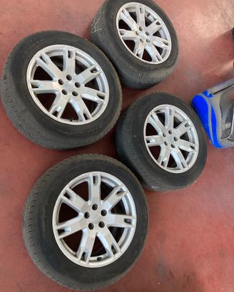 4 cerchi gomme range rover evoque