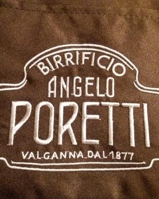 BIRRA Angelo Poretti nuovo grembiule pab