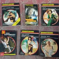 Set 6 libri "Segretissimo" Mondadori in blocco a 3