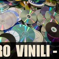 Ritiro in blocco vinili, cd musicali e cassette