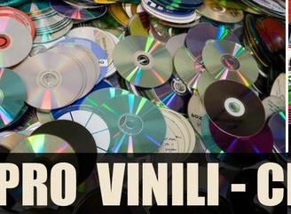 Ritiro in blocco vinili, cd musicali e cassette
