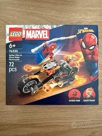 Lego Spiderman vs Ghost Rider 76335