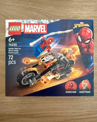 Lego Spiderman vs Ghost Rider 76335