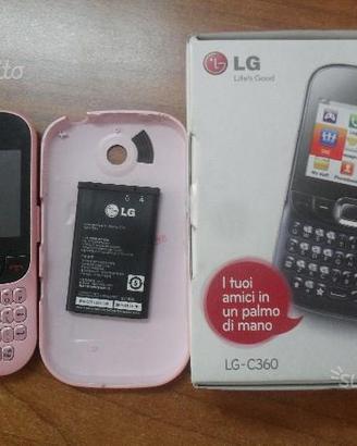 Cell lg c360 colore rosa