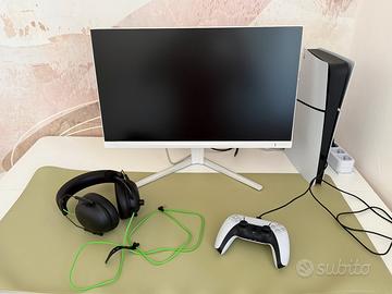 PS5+Monitor 260Hz e Cuffie - Acquistati 1 mese fa