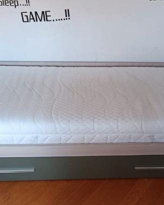 LETTO SINGOLO CON SECONDO LETTO A SCOMPARSA 