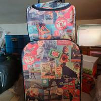 Trolley + beauty case stile vintage