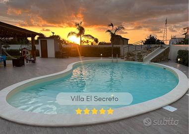 Villa con piscina e spa