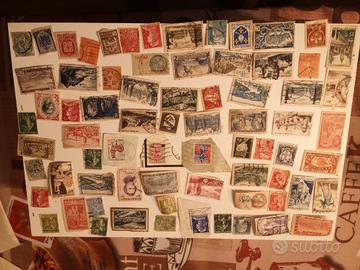 Intera collezione di francobolli 
