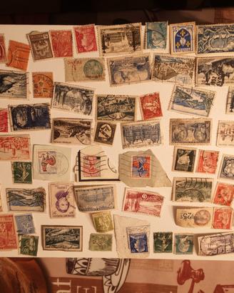 Intera collezione di francobolli 