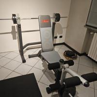 Panca per pettorali e gambe