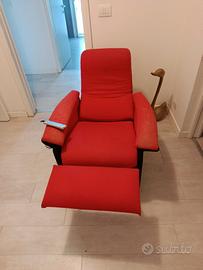 poltrona elettrica reclinabile