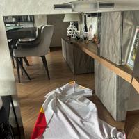 Mobile Bagno completo di lavabo,colonna e specchio