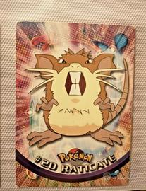 #20 RATICATE  Card Pokemon TV Animation - Topps