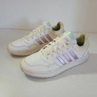 Adidas Hoops 3.0 Sneakers donna bianche viola
