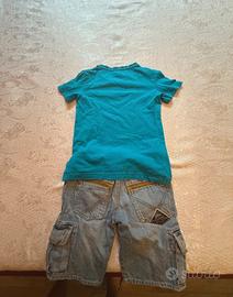 Jeans e maglietta ragazzo