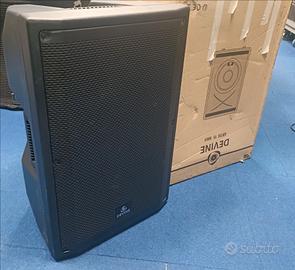 impianto audio 8 casse da 15 pollici 2 finali