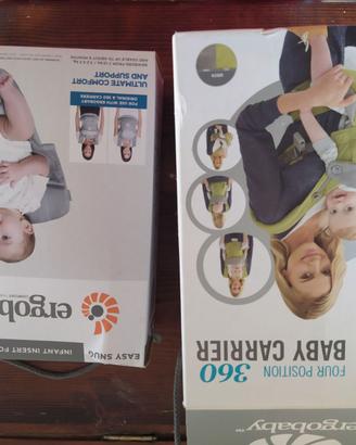 Marsupio Ergobaby 360 + Riduttore