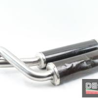 Terminali scarico carbonio D. 50mm Shark Ducati 74