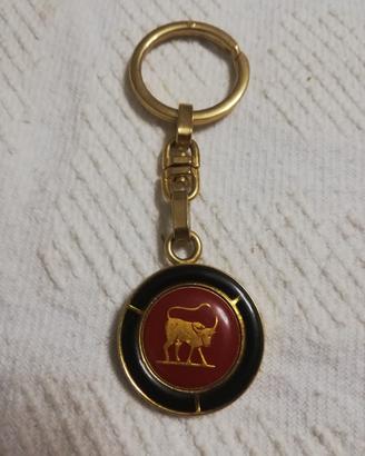 Portachiavi Toro Dorato Vintage Anni 70/80