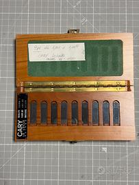 Blocchetti riscontro pian paralleli 1: 1.009 mm