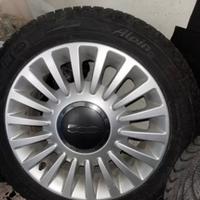 Cerchi in lega e gomme invernali Fiat 500