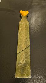 Tagliere Disney per salame in legno verde