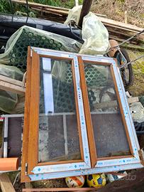 Fnestra pvc 120x140 doppia anta 