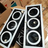 Faretti incasso Guzzini per negozi 