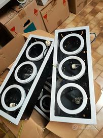 Faretti incasso Guzzini per negozi 