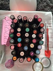 kit gel professionale per unghi marca COSCELIA 