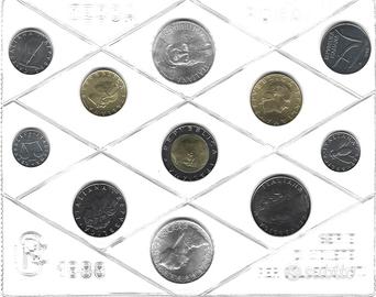 Repubblica Italiana - Serie monete 1988