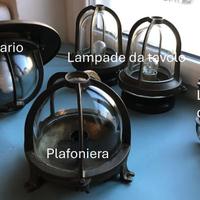 Lampade Nautiche Vintage Ottone pesante