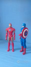 Capitain America & Iron man-Avengers-Hasbro 30cm