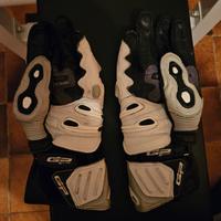 Guanti moto alpinestar gp plus bianco nero