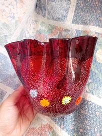 vaso murano firmato zecchin