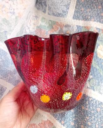 vaso murano firmato zecchin