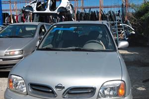 RICAMBI USATI NISSAN MICRA ANNO 2001