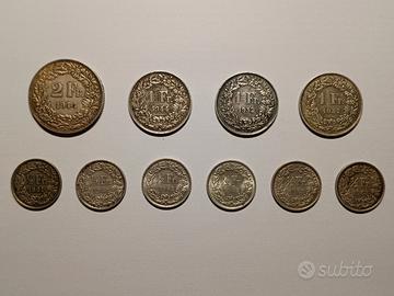 Lotto franchi svizzeri, ARGENTO 835