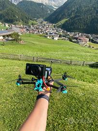 FPV Foxeer Aura 7" Caddx Vista + 2 batterie