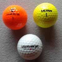 Palline da Golf colorate con Marchio