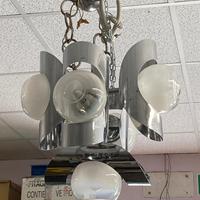 LAMPADARIO SPACE AGE MAZZEGA MURANO