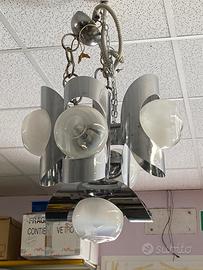 LAMPADARIO SPACE AGE MAZZEGA MURANO