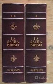 La Sacra Bibbia, Garzanti, 2 volumi, 1964