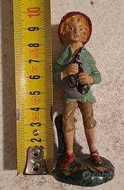 Statuina presepe vintage anni '50 FM.Confalonieri